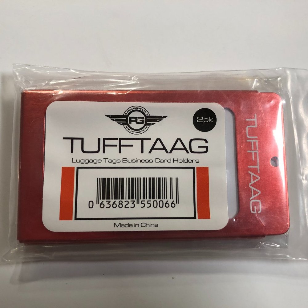 TUFFTAAG luggage tags